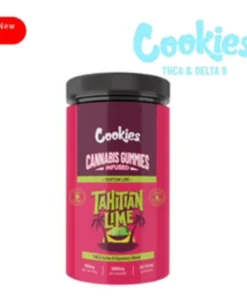 Cookies Infused Cannabis Tahitian Lime 2,500mg Gummies 25ct