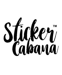 Sticker Cabana Assorted Small Sticker