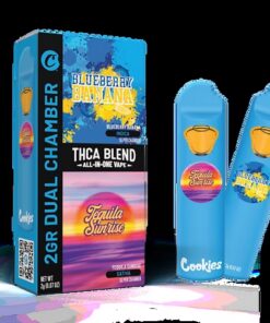 Cookies Blueberry Banana + Tequila Sunrise Dual Chamber 2g Disposable Cart