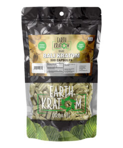 Earth Kratom Bali 300 Capsules