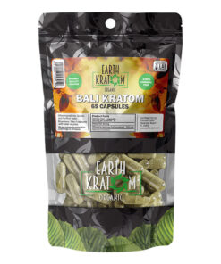 Earth Kratom Bali 65 Capsules