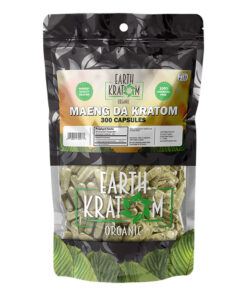 Earth Kratom Green Maeng Da 300 Capsules