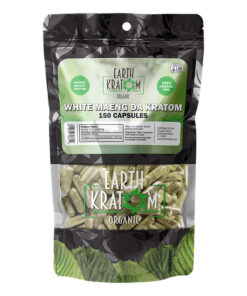 Earth Kratom White Maeng Da 150 Capsules