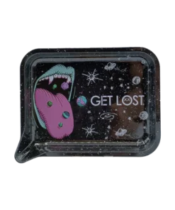 Get Lost Small Galaxy 3D Funnel Rolling Tray w/ Lid