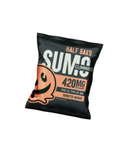 Half Bak'd SUMO Pure Peach 420mg Gummies 2ct