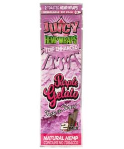 Juicy Hemp Wraps Purple Gelato 2pk