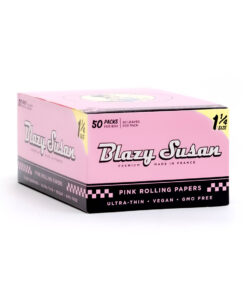 Blazy Susan Pink 1 1/4 Rolling Papers