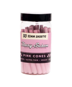 Blazy Susan Pink 53mm Shorty Cones 50pk