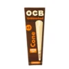 OCB Unbleached King Sized Cones 3pk