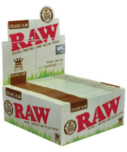 Raw Organic Hemp King Size Slim Rolling Papers