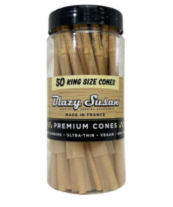Blazy Susan Unbleached King Sized Cones 50pk