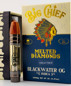 Big Chief Melted Diamonds Blackwater OG 2g Cart