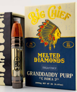 Big Chief Melted Diamonds Granddaddy Purp 2g Cart