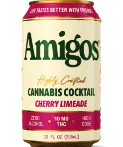 Amigos THC Drinks 10mg - Cherry Limeade