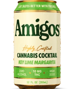 Amigos THC Drinks 10mg - Key Lime Margarita