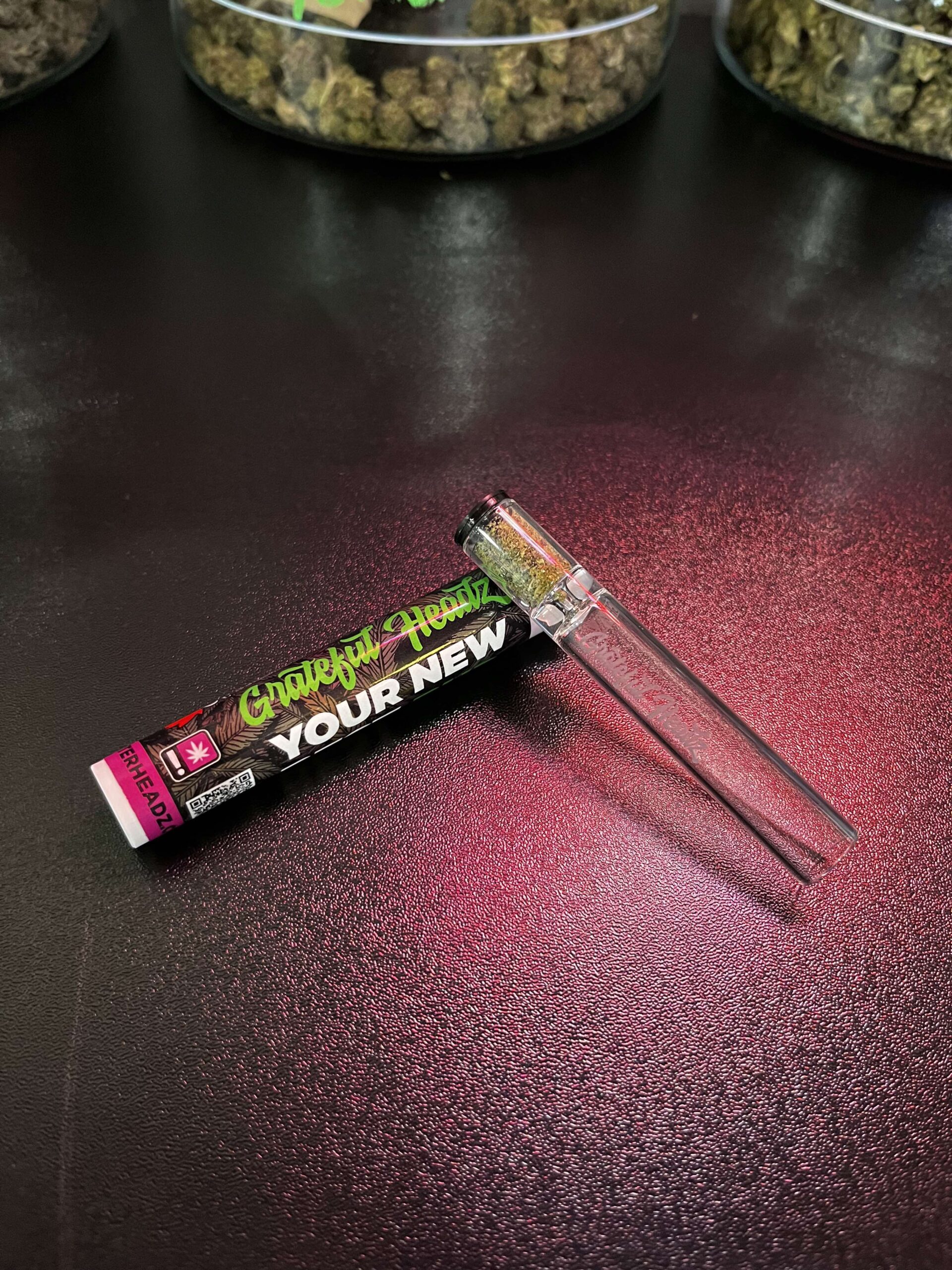 Grateful Headz x GRAV Pre-Packed Chillum