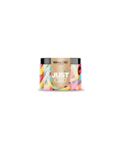 JustCBD Hemp Infused Sour Worms 500mg