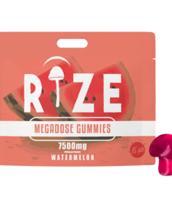 Rize 7500mg Watermelon Mushroom Gummies