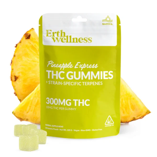 Erth Wellness Pineapple Express 300mg Gummies
