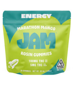 Jam Rosin Marathon Mango 100mg Gummies 20ct