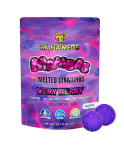 Muha Meds Mambas Melted Diamond Very Berry 3000mg Gummies