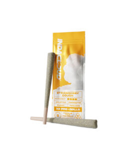 IndaCloud Strawberry Cough 1g Pre-Rolls 2pk