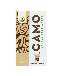 Camo Russian Cream Natural Leaf Wraps 5pk