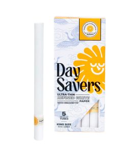 DaySavers King Size Pre-Rolled Tubes w/ Ceramic Filter Tips 5pk