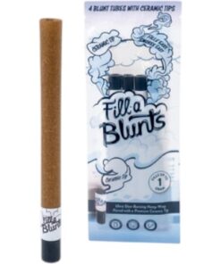 Fill-a Blunts Pre-Rolled Blunt Tubes w/ Ceramic Filter Tips 4pk