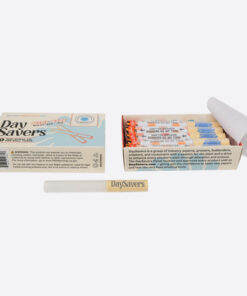 DaySavers Minis Refined White Artisan Pre-Rolled Tubes w/ Spiral Filter Tips 10pk