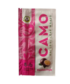 Camo Passion Fruit Natural Leaf Wraps 5pk