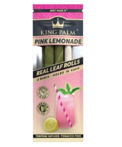 King Palm Pink Lemonade Mini Rolls 2pk
