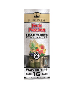 King Palm Fruit Passion Mini Rolls 2pk