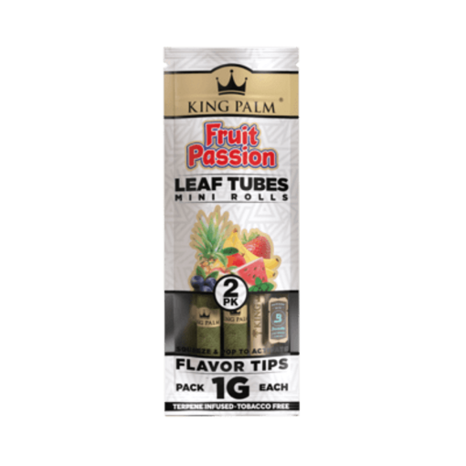King Palm Fruit Passion Mini Rolls 2pk