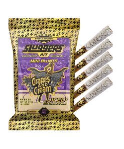 Sluggers Hit Grapes and Cream Juiced Mini Blunts 5pk