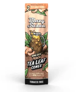 Blazy Susan King Size Peach Tea Leaf Cones 2pk