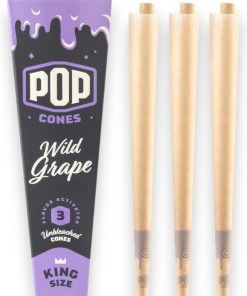 Pop Cones Wild Grape King Size 3pk