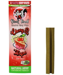 Skunk Brand Hemp Wraps Cherry Pie Terps 2pk