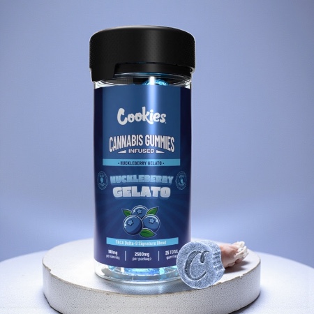 Cookies Infused Cannabis Huckleberry Gelato 2,500mg Gummies 25ct