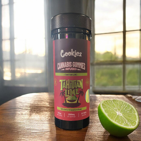 Cookies Infused Cannabis Tahitian Lime 2,500mg Gummies 25ct