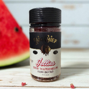 Big Chief Jellies Sour Watermelon Nano Infused D9 + THCp 15,000mg Gummies 30ct