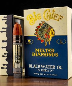 Big Chief Melted Diamonds Blackwater OG 2g Cart