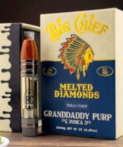 Big Chief Melted Diamonds Granddaddy Purp 2g Cart