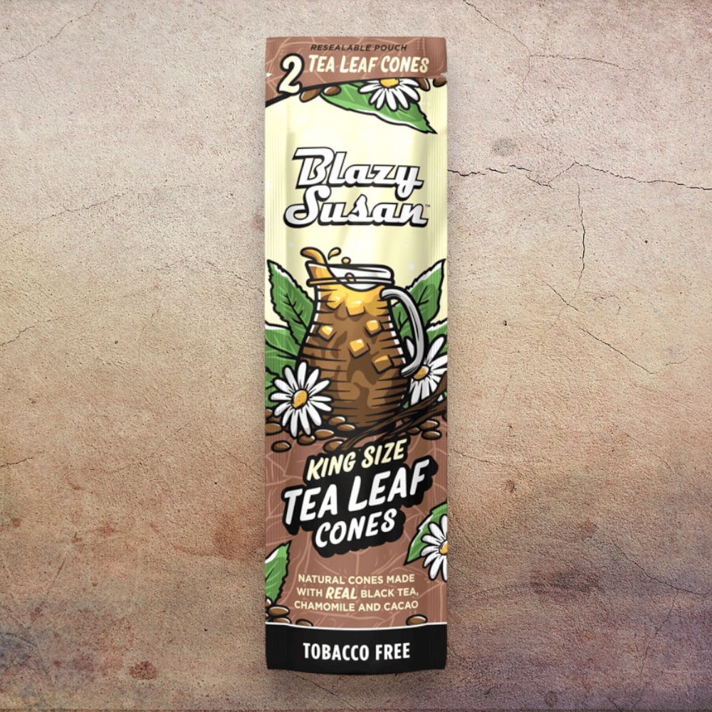 Blazy Susan King Size Tea Leaf Cones 2pk