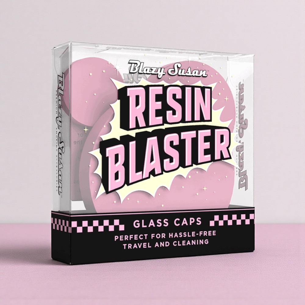 Blazy Susan Resin Blaster Glass Caps