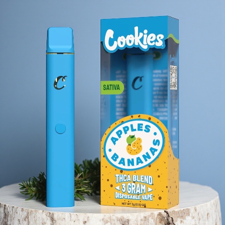 Cookies Apples & Bananas 3g Disposable Cart
