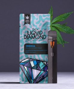 Affinity Liquid Diamond Live Resin Blueberry Muffin Kush 2g Disposable Vape