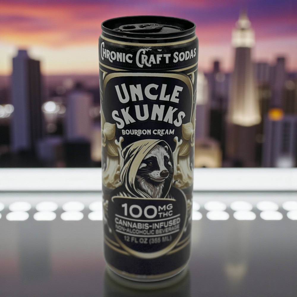 Uncle Skunks Chronic Craft Soda- Bourbon Cream