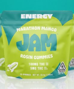 Jam Rosin Marathon Mango 100mg Gummies 20ct