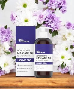 Erth Wellness Broad Spectrum 1500mg CBD Massage Oil